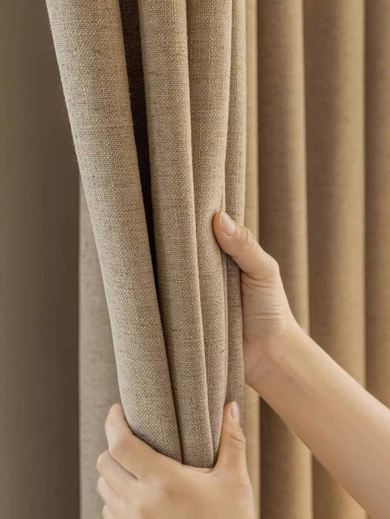 Linen Drape Curtains: Timeless Elegance for Your Home with a Natural Texture
