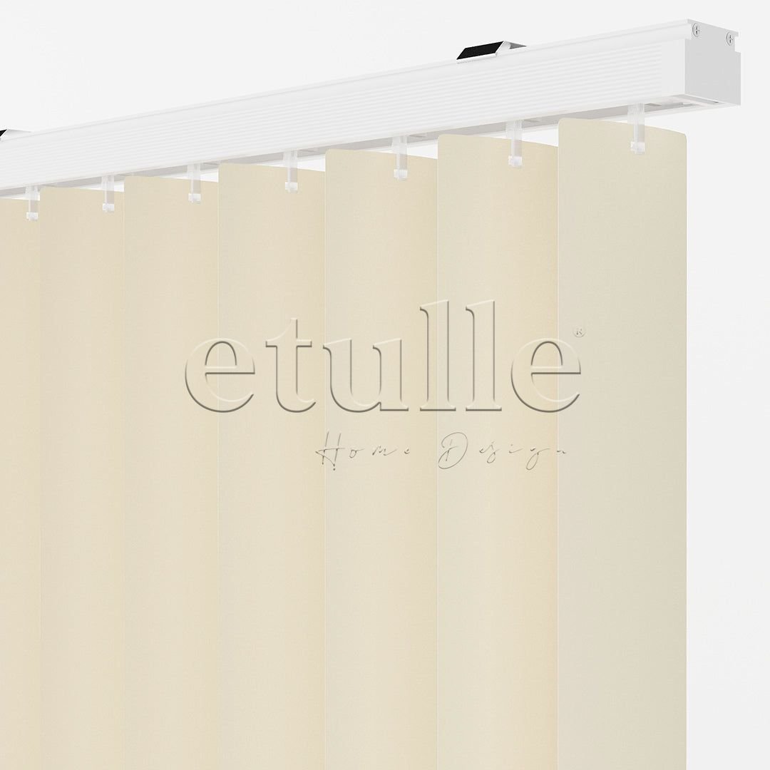 Oval Düz PVC Dikey Perde