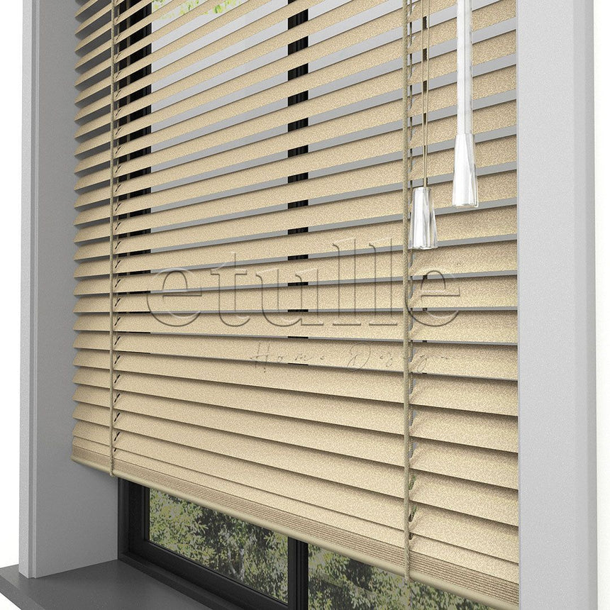 16 MM Gold Aluminum Venetian Blind