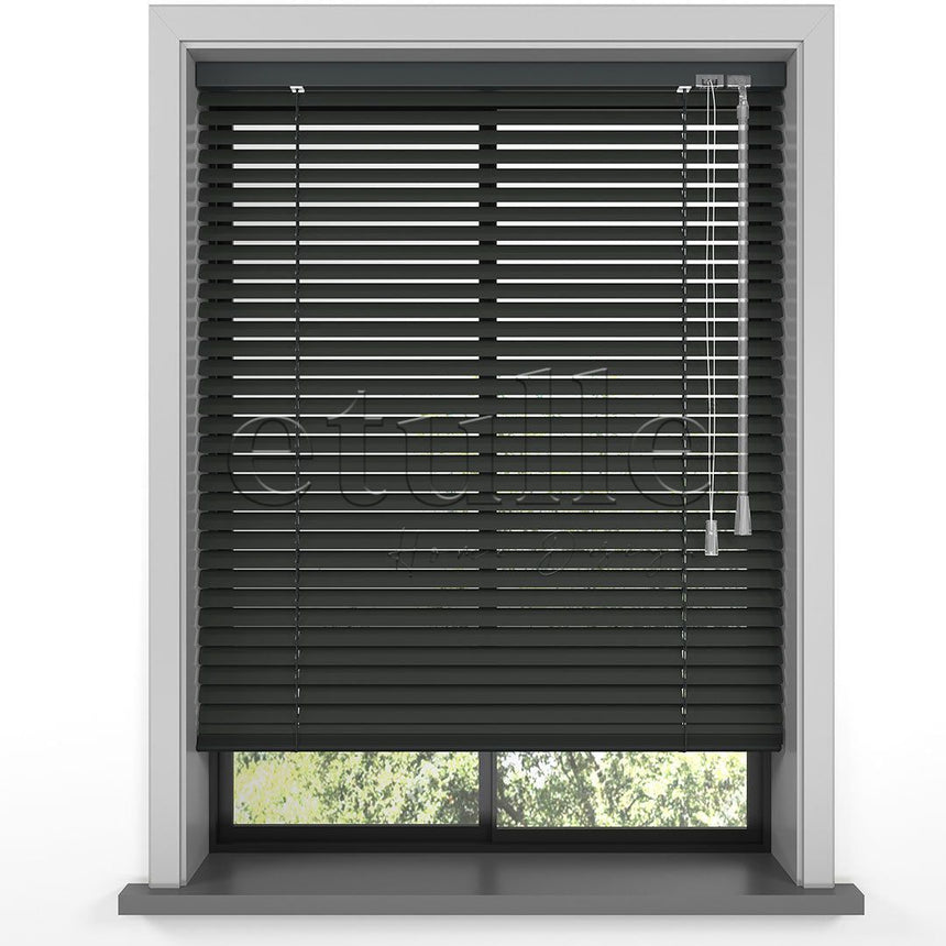 16 MM Anthracite Aluminum Venetian Blind