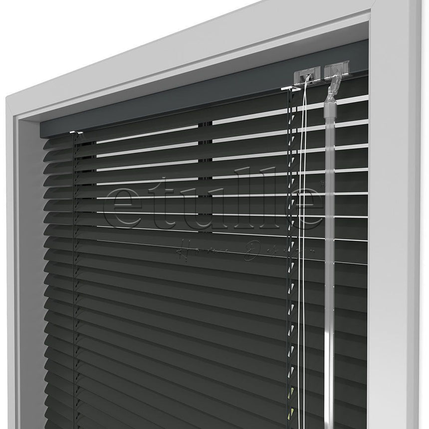 16 MM Anthracite Aluminum Venetian Blind