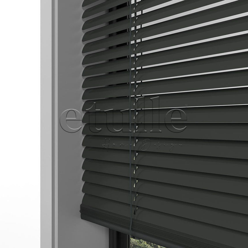 16 MM Anthracite Aluminum Venetian Blind