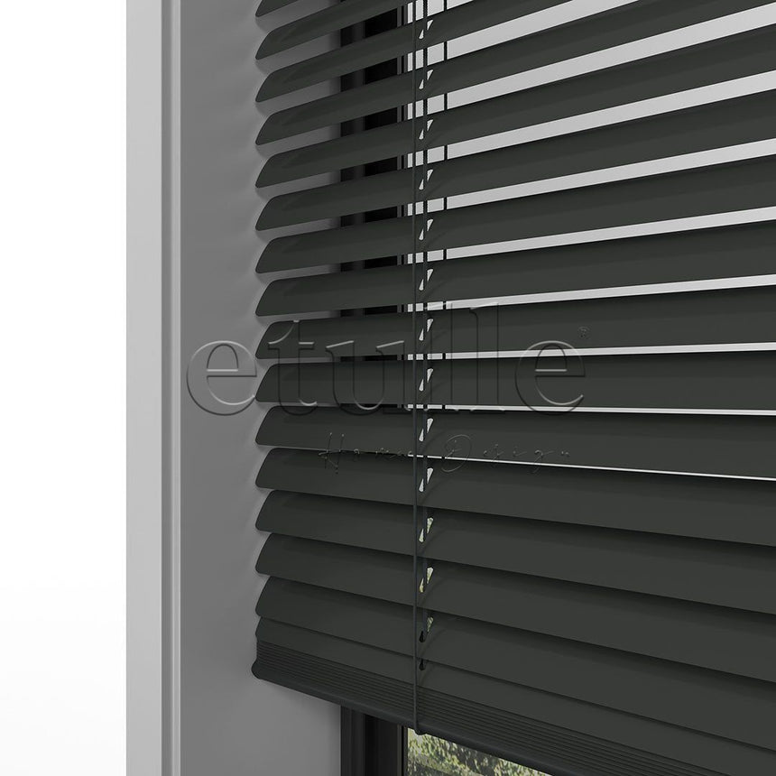 16 MM Anthracite Aluminum Venetian Blind