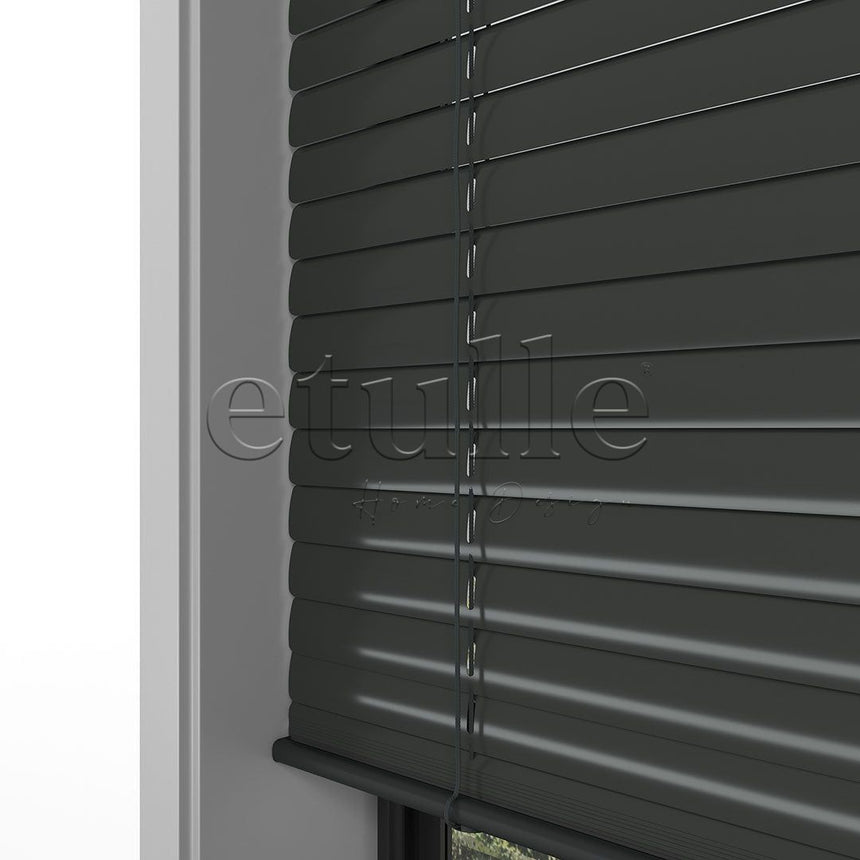 16 MM Anthracite Aluminum Venetian Blind