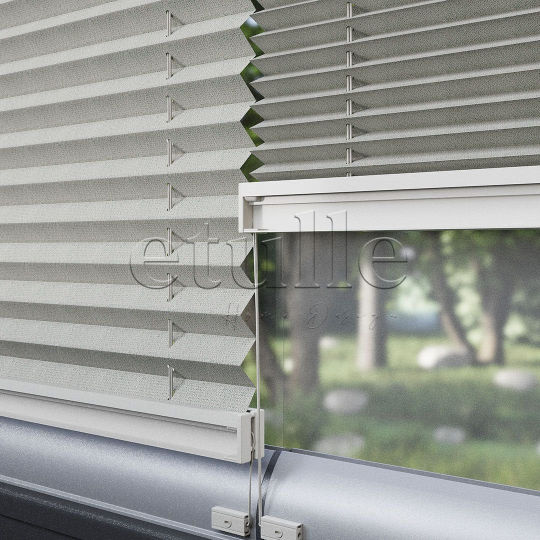 16 MM Blackout Blackout Cream Pleated Curtain