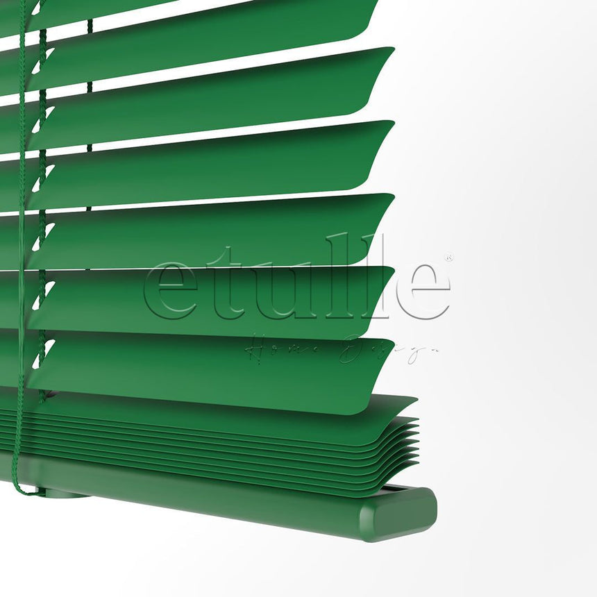 16 MM Dark Green Aluminum Venetian Blind