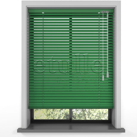 16 MM Dark Green Aluminum Venetian Blind