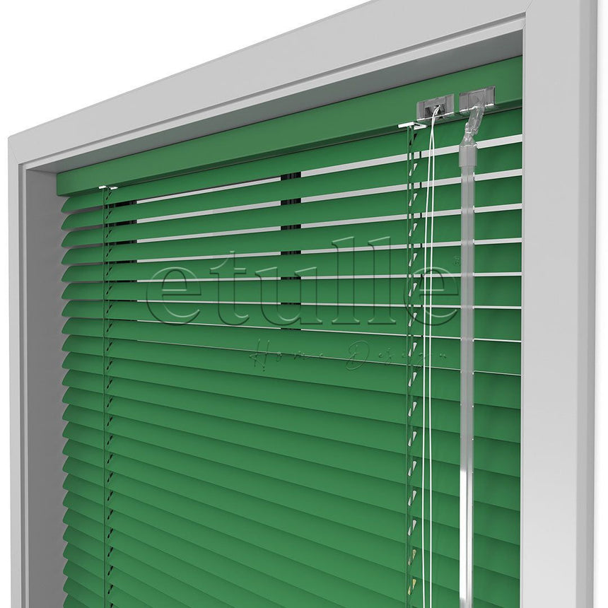 16 MM Dark Green Aluminum Venetian Blind