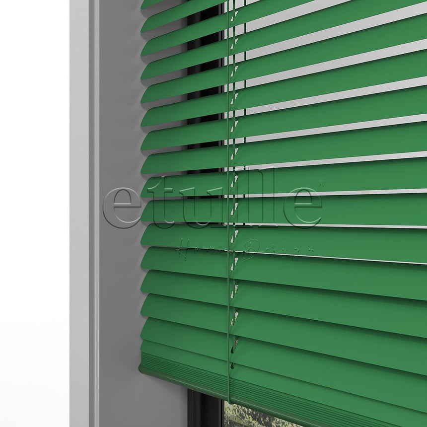 16 MM Dark Green Aluminum Venetian Blind