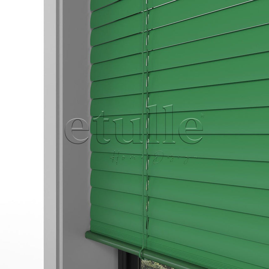 16 MM Dark Green Aluminum Venetian Blind