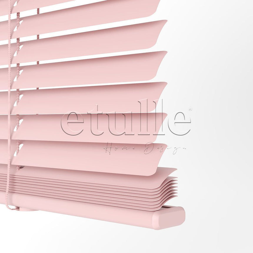 16 MM Matte Pink Aluminum Venetian Blind