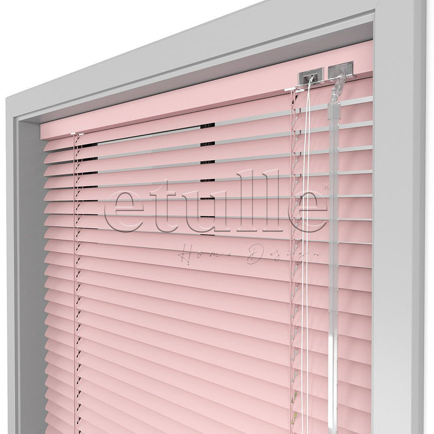 16 MM Matte Pink Aluminum Venetian Blind