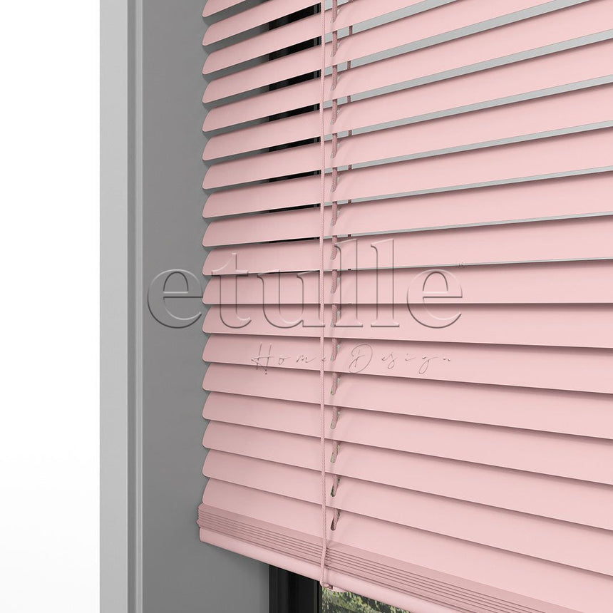 16 MM Matte Pink Aluminum Venetian Blind