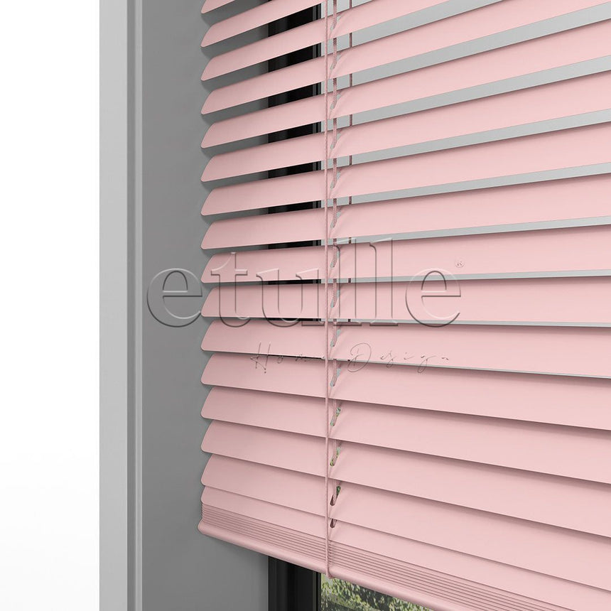 16 MM Matte Pink Aluminum Venetian Blind