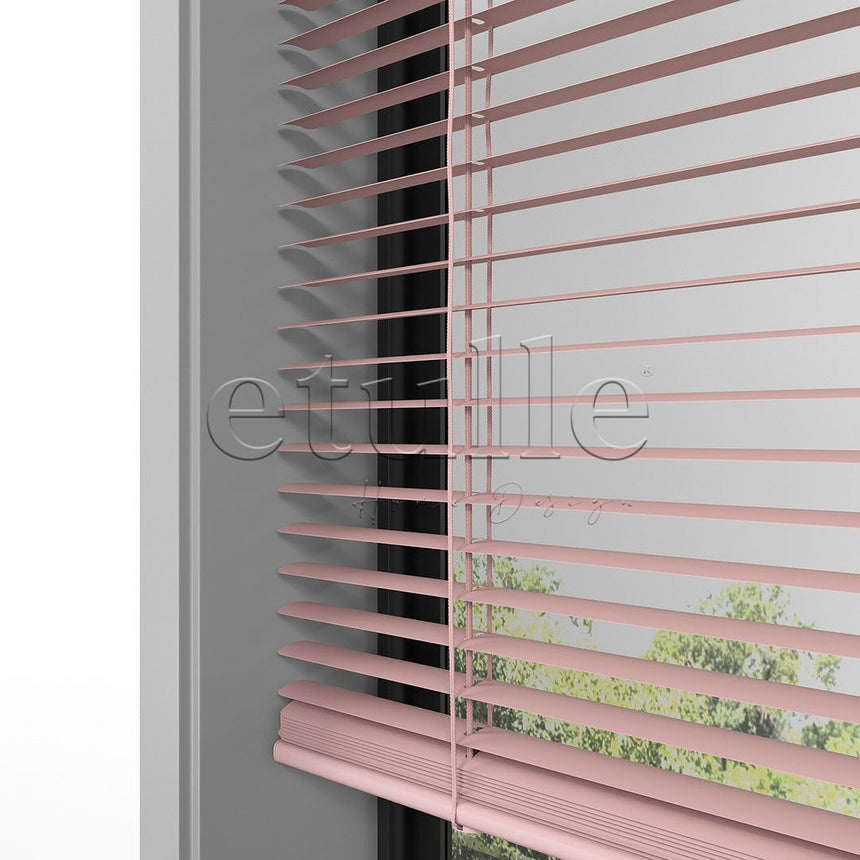 16 MM Matte Pink Aluminum Venetian Blind