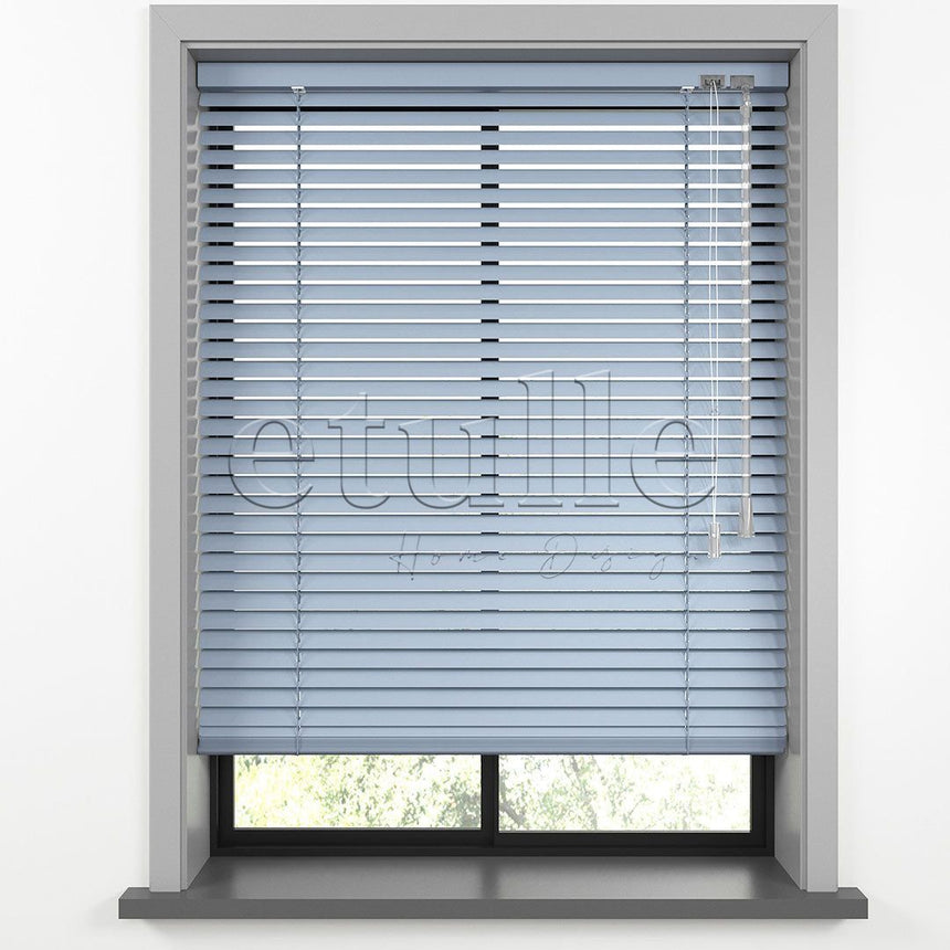 16 MM Blue Aluminum Venetian Blind