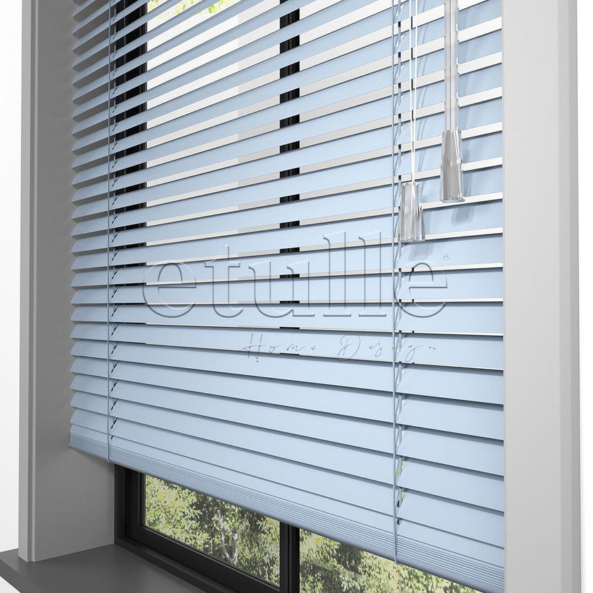 16 MM Blue Aluminum Venetian Blind