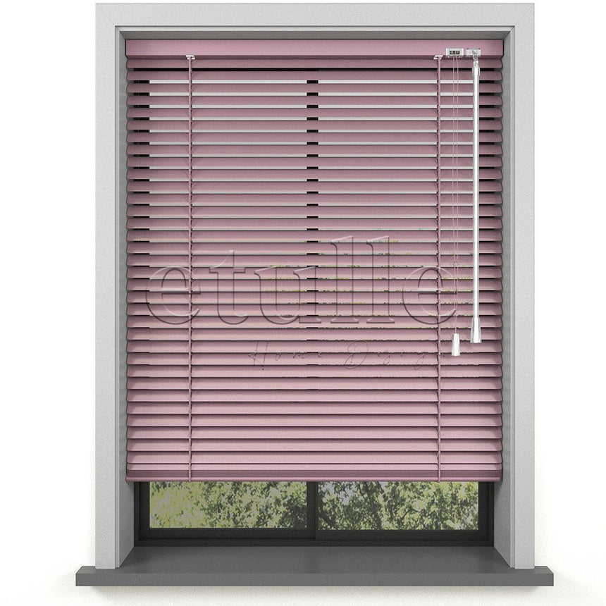 16 MM Dusty Pink Aluminum Venetian Blind