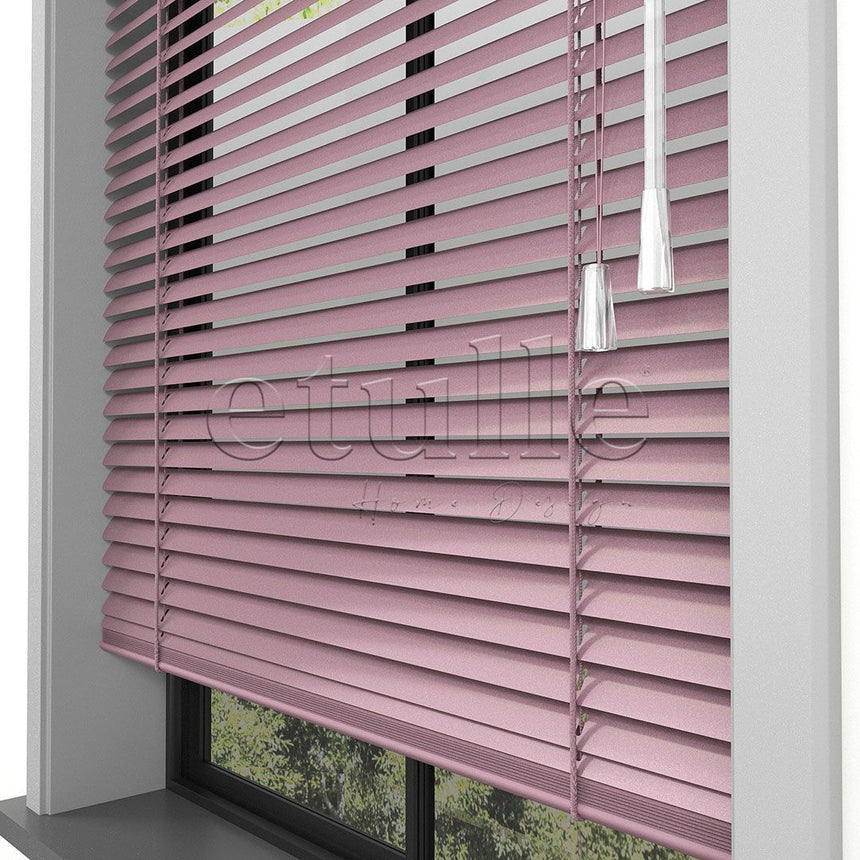 16 MM Dusty Pink Aluminum Venetian Blind