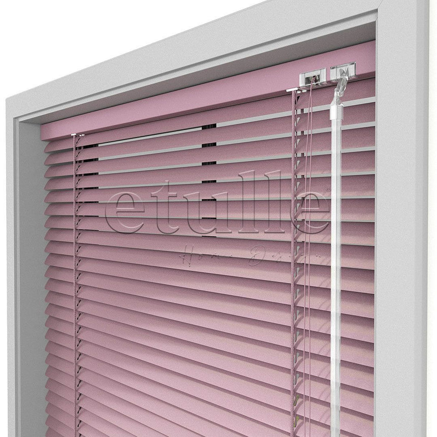 16 MM Dusty Pink Aluminum Venetian Blind