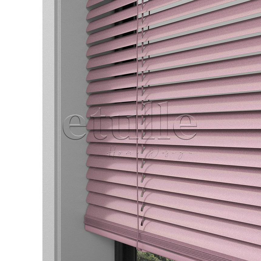 16 MM Dusty Pink Aluminum Venetian Blind