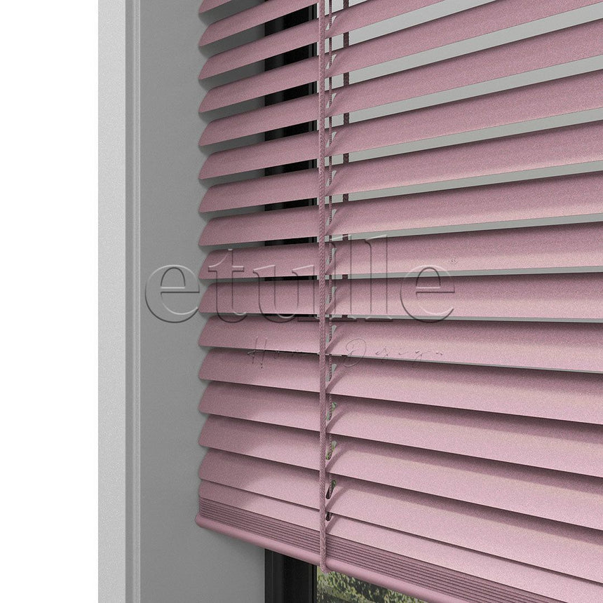 16 MM Dusty Pink Aluminum Venetian Blind