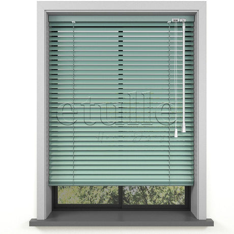 16 MM Turquoise Aluminum Venetian Blind