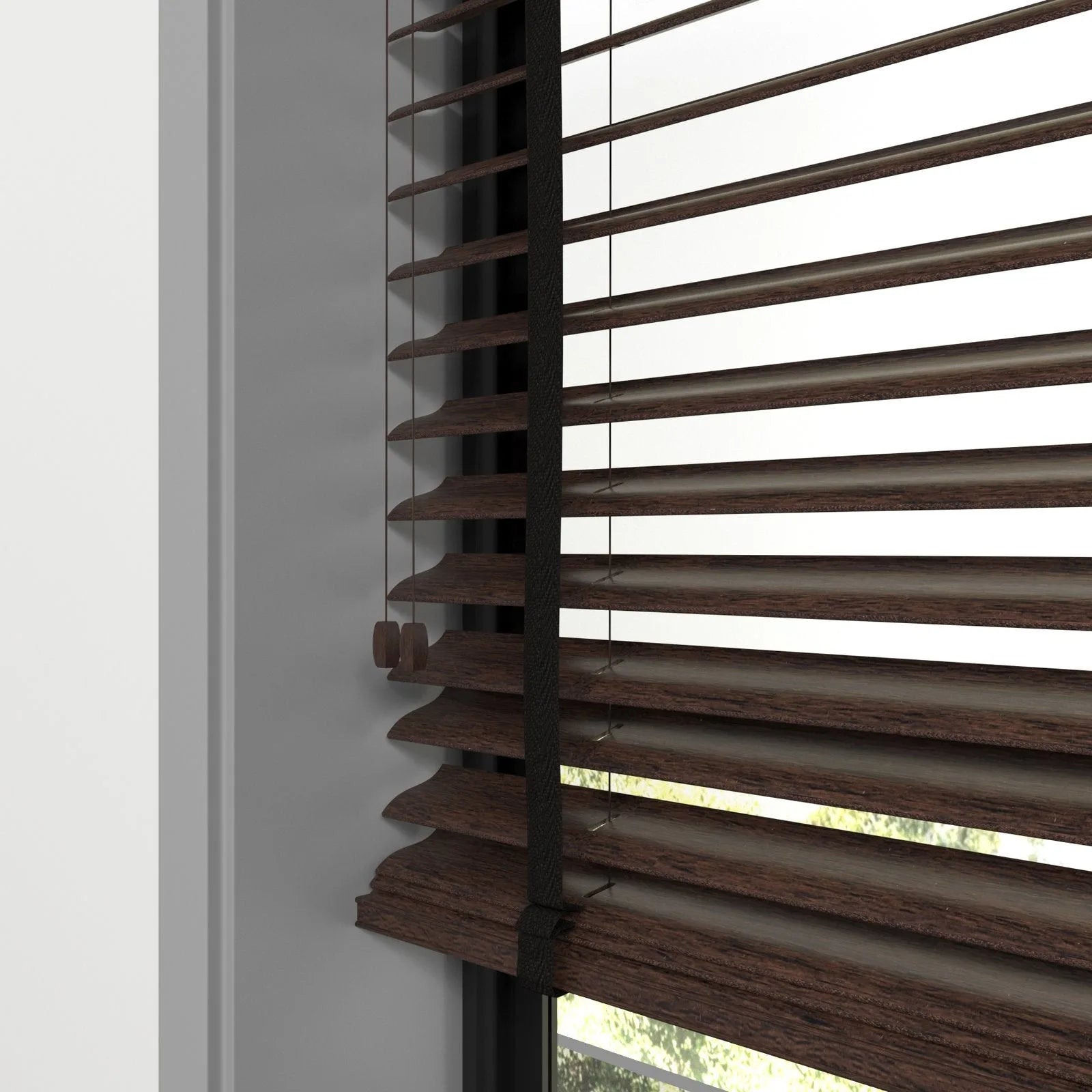 Kahverengi Polywood Blackout Jaluzi - Etulle