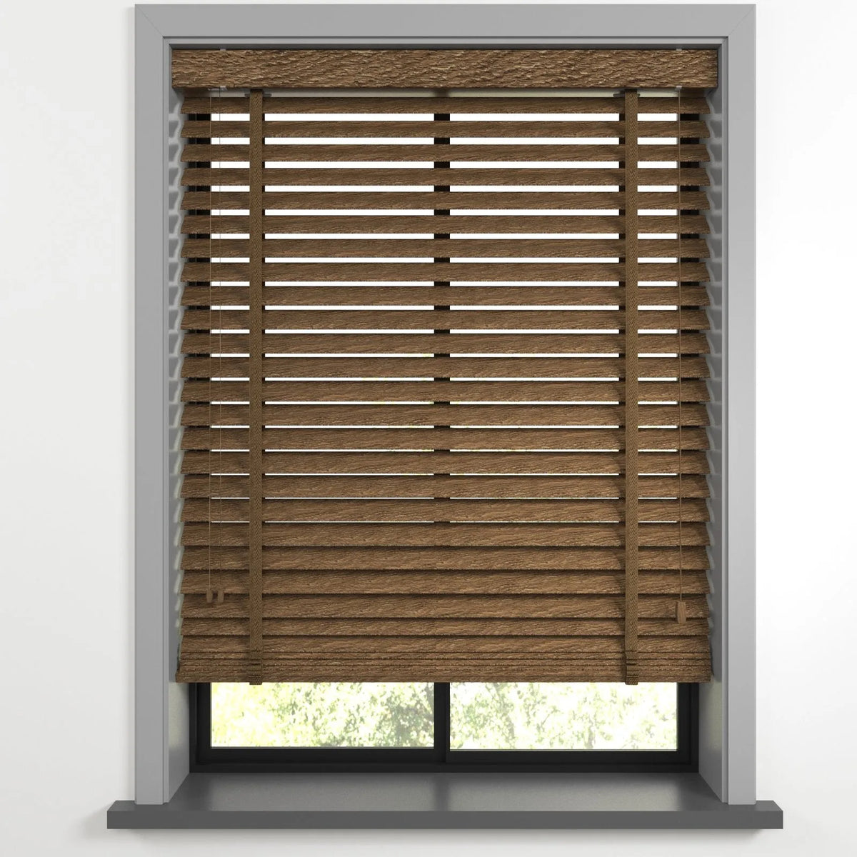 Kahverengi Polywood Blackout Jaluzi - Etulle