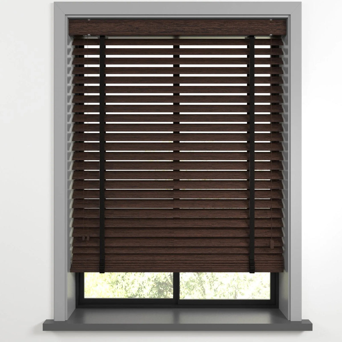 Kahverengi Polywood Blackout Jaluzi - Etulle