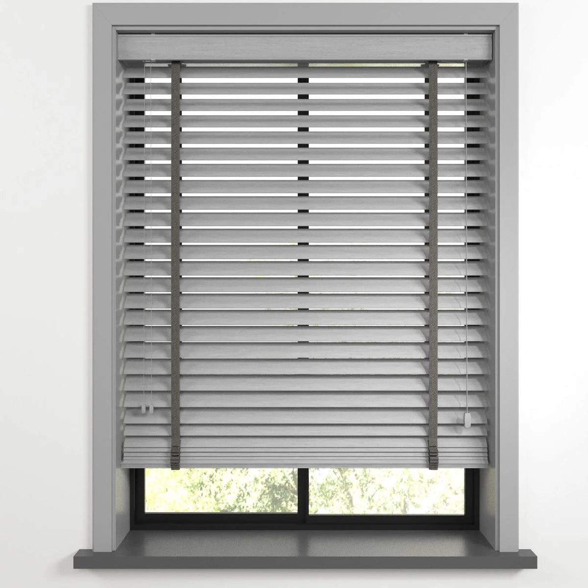 Açık Gri Polywood Blackout Jaluzi - Etulle