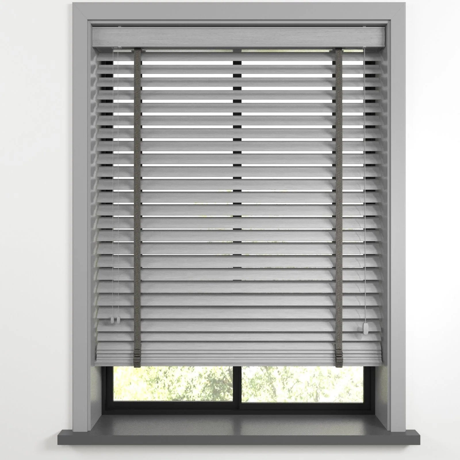 Açık Gri Polywood Blackout Jaluzi - Etulle