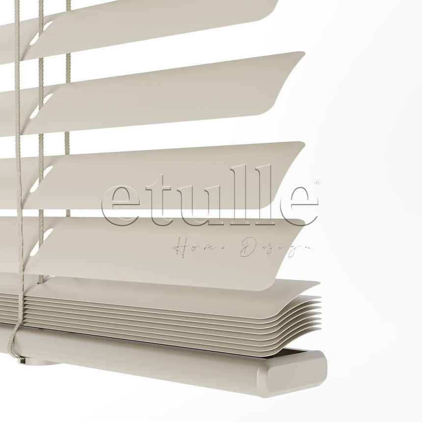 25 MM Light Brown Aluminum Venetian Blind