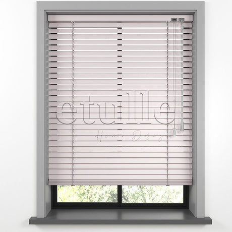 25 MM Light Pink Aluminum Venetian Blind