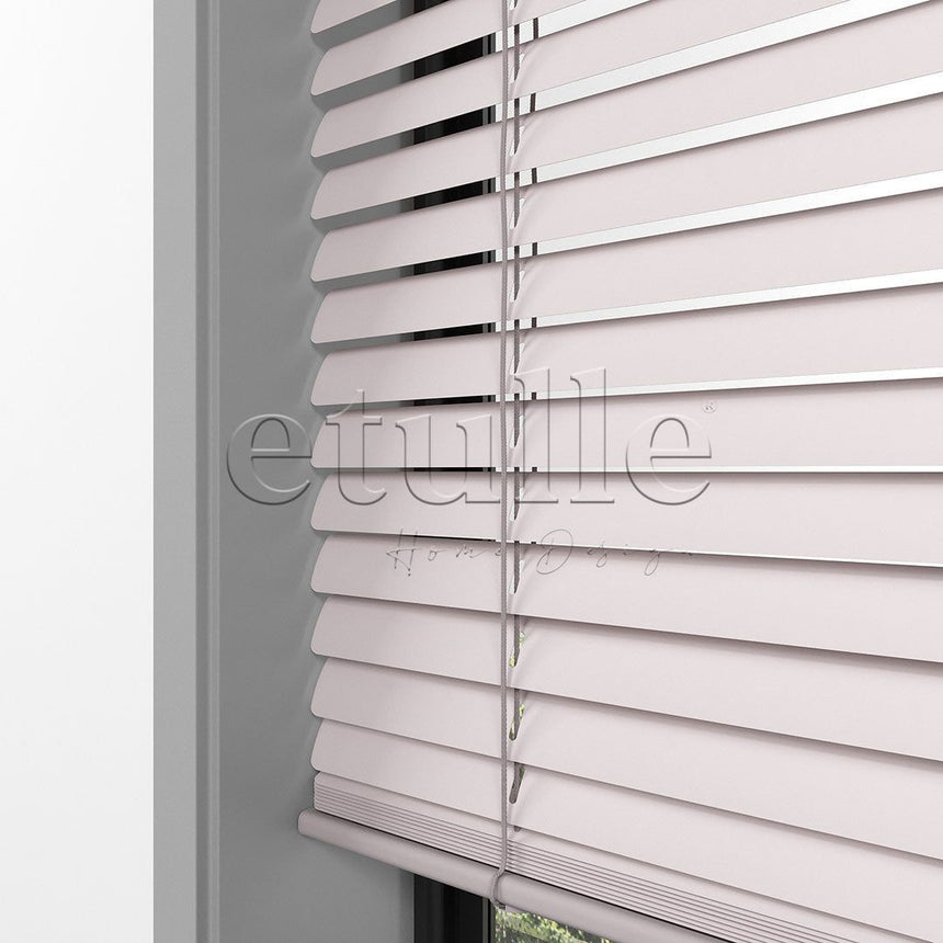 25 MM Light Pink Aluminum Venetian Blind