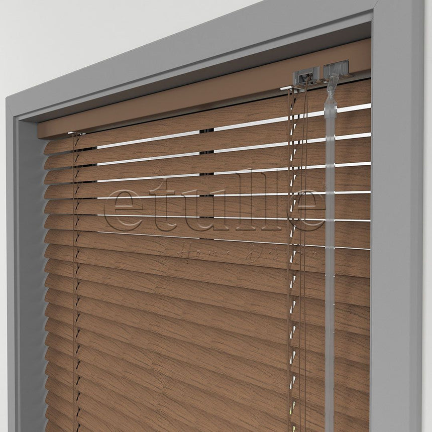 25 MM Cherry Aluminum Venetian Blind