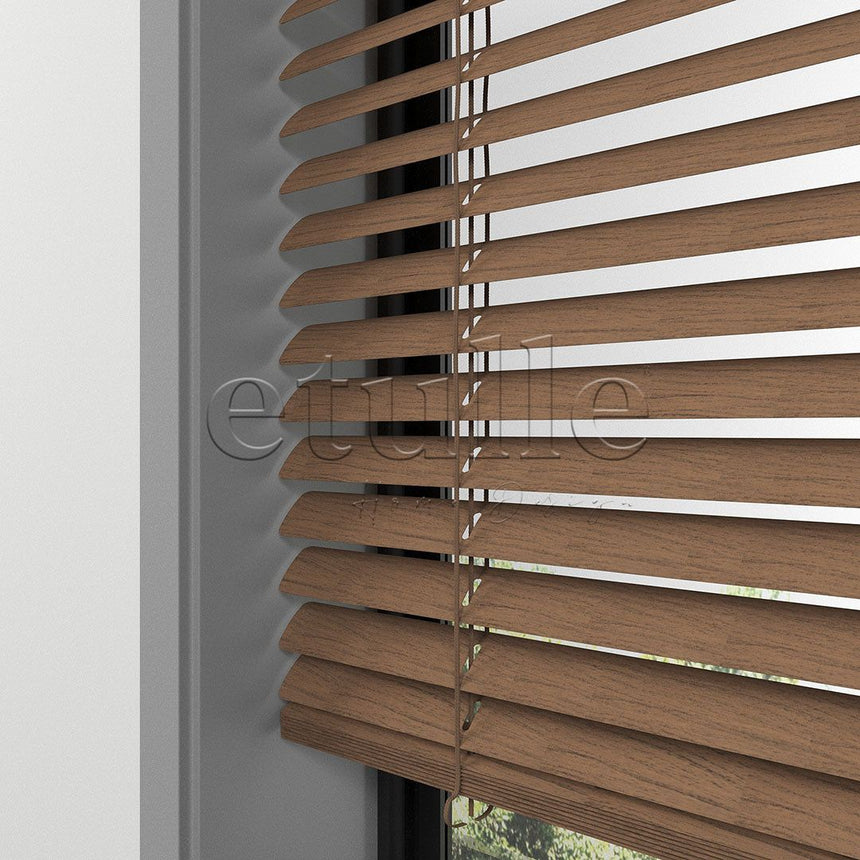 25 MM Cherry Aluminum Venetian Blind