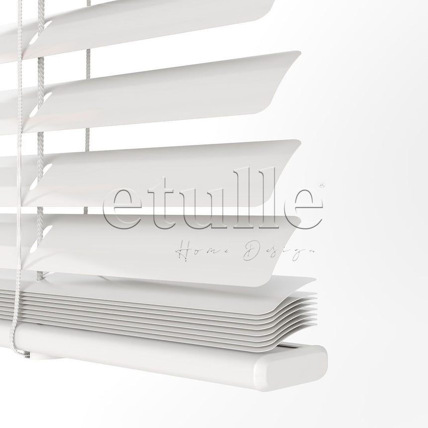 25 MM Silver Aluminum Venetian Blind