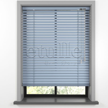 25 MM Blue Aluminum Venetian Blind