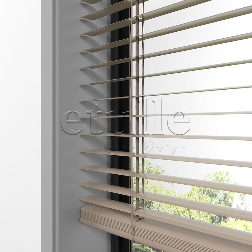 25 MM Soft Orange Aluminum Venetian Blind