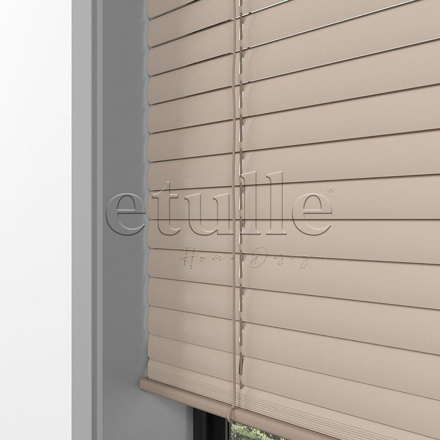 25 MM Soft Orange Aluminum Venetian Blind