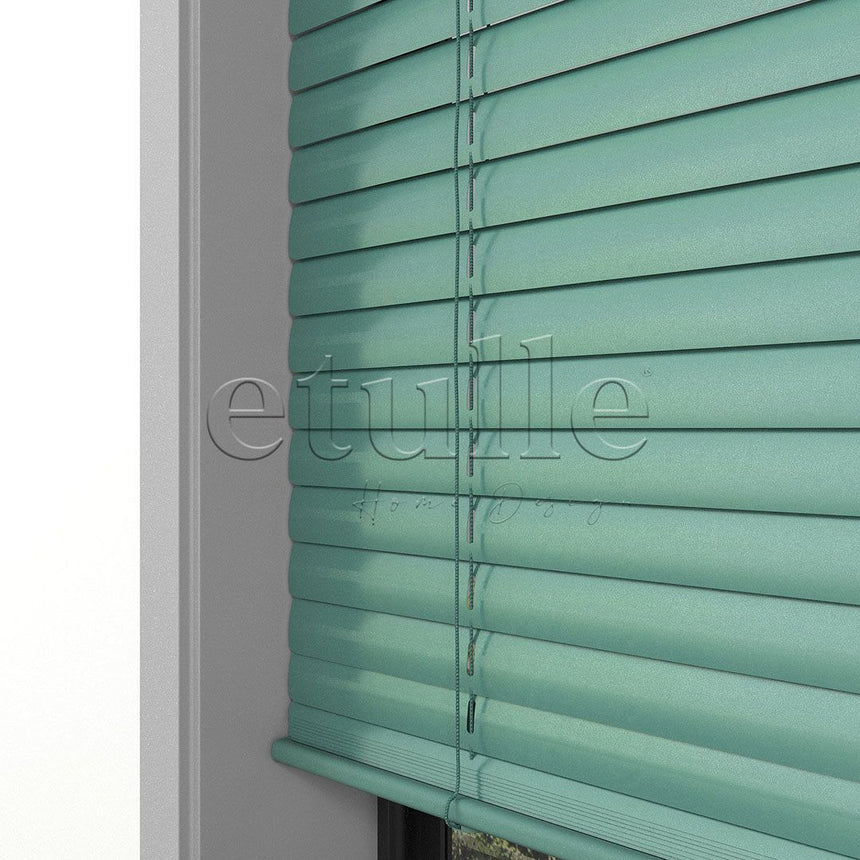 25 MM Green Aluminum Venetian Blind