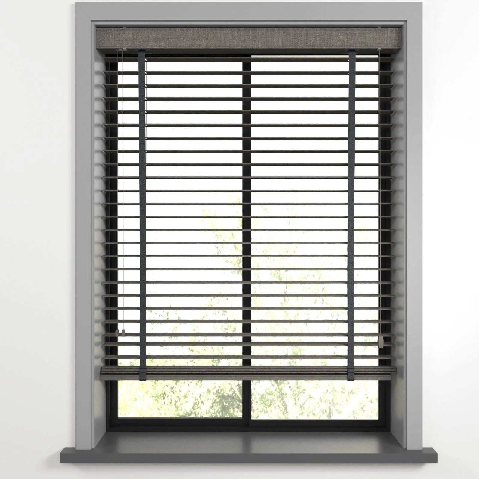 Gri Polywood Blackout Jaluzi - Etulle