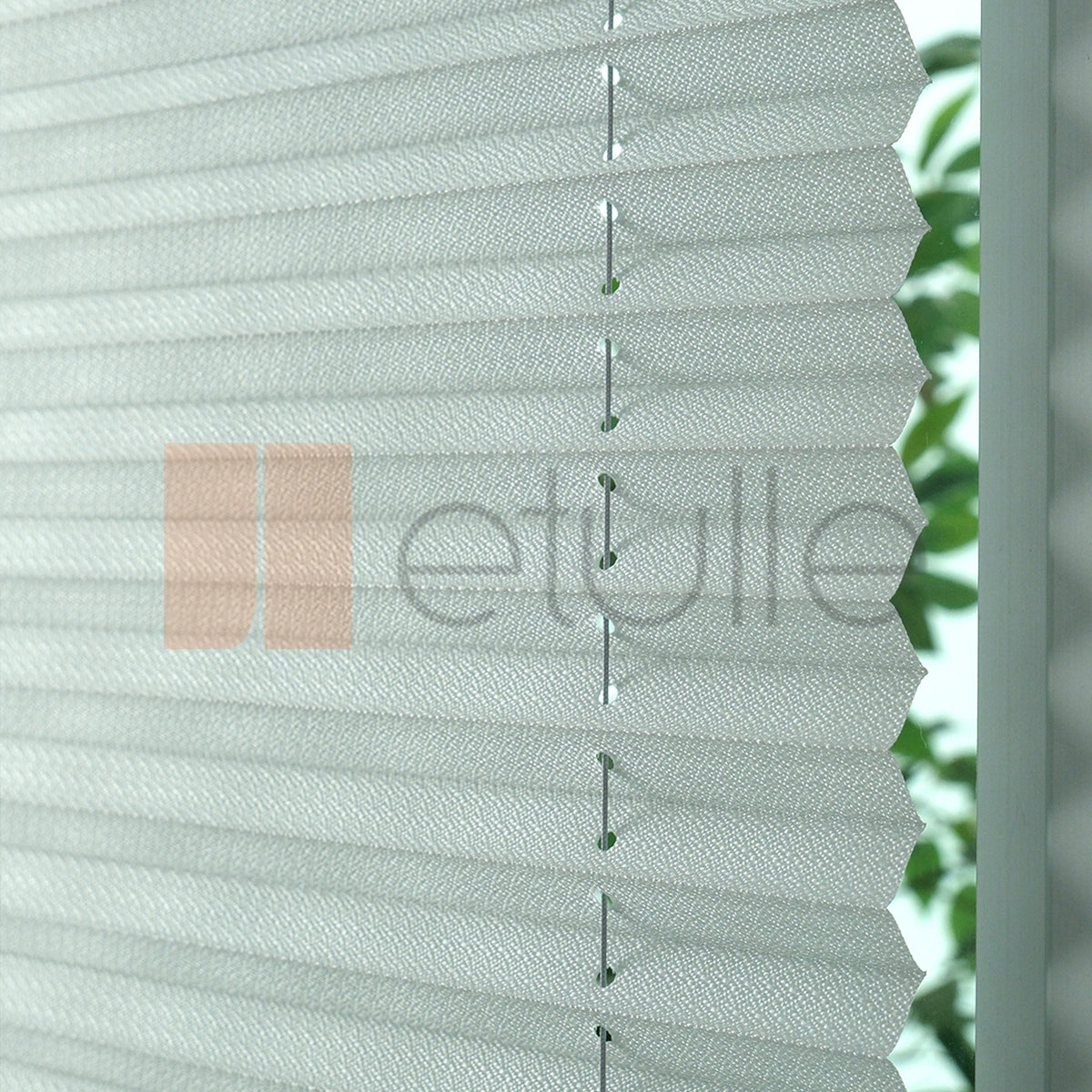 16MM Dark Grey Bursa Pleated Blind