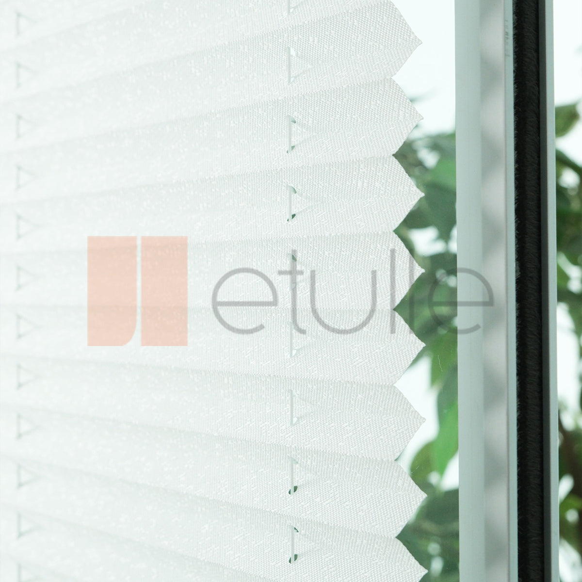 16MM White Izmir Pleated Blind