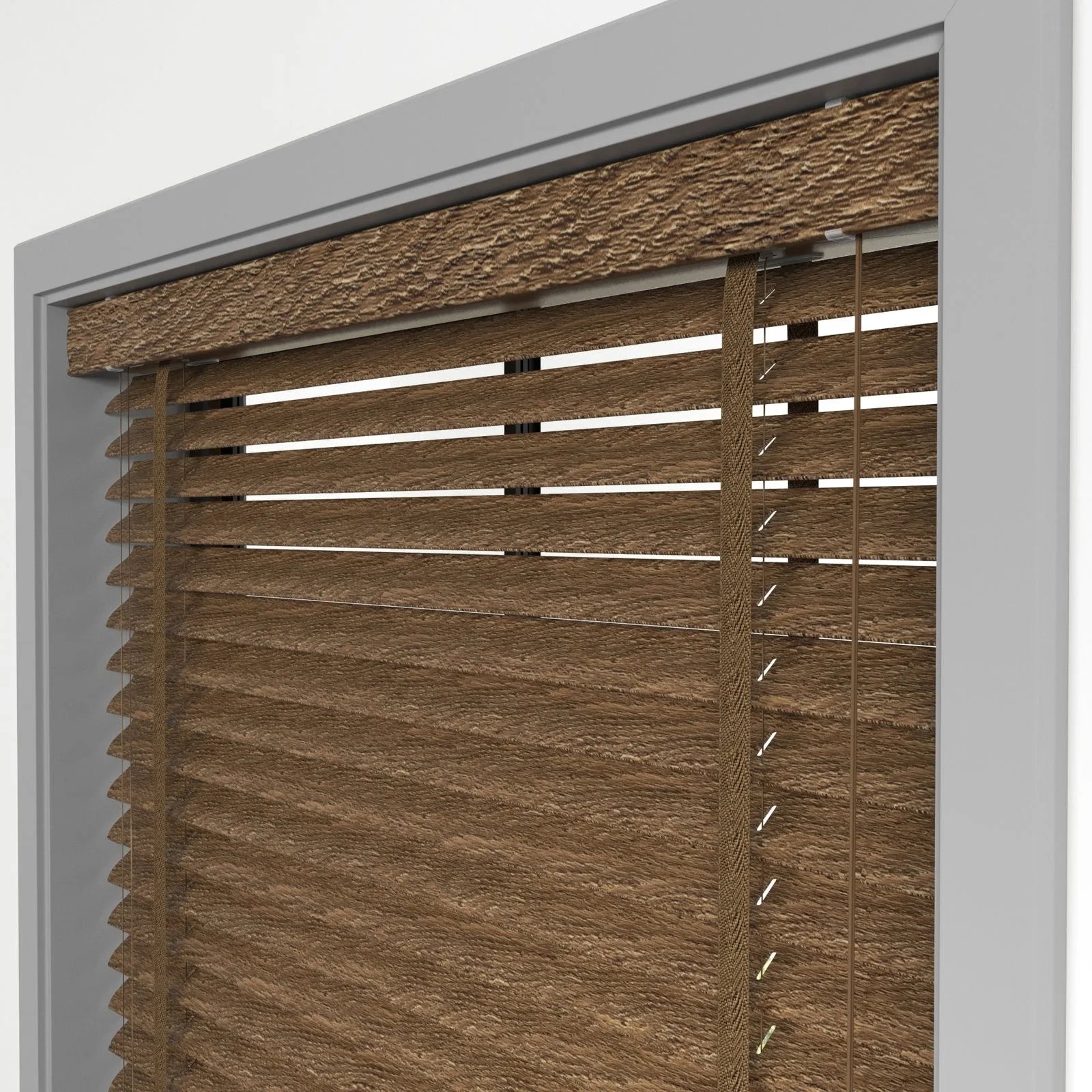 Kahverengi Polywood Blackout Jaluzi - Etulle