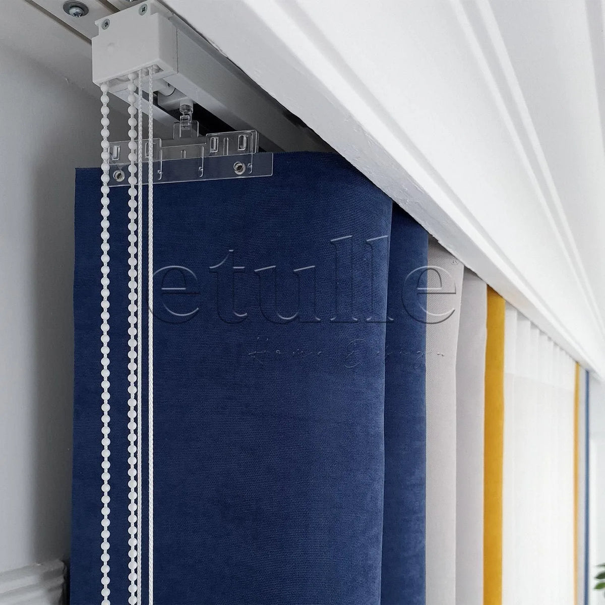 Burnaby - Fonlu Dikey Tül Perde
