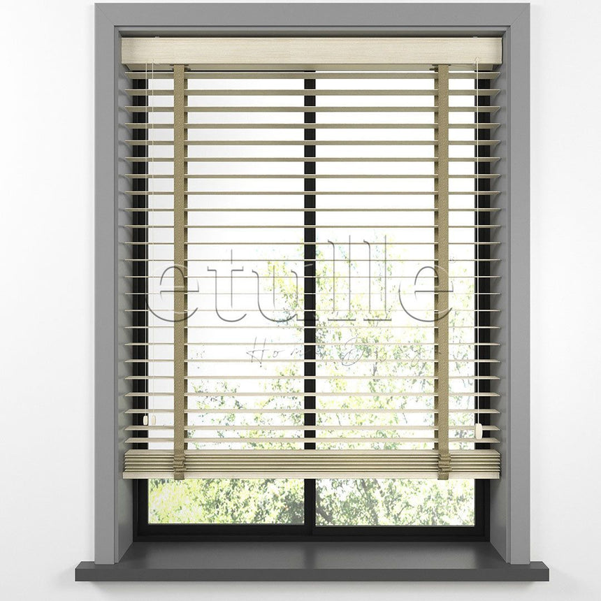 50 MM BAMBOO Maple Wooden Venetian Blind