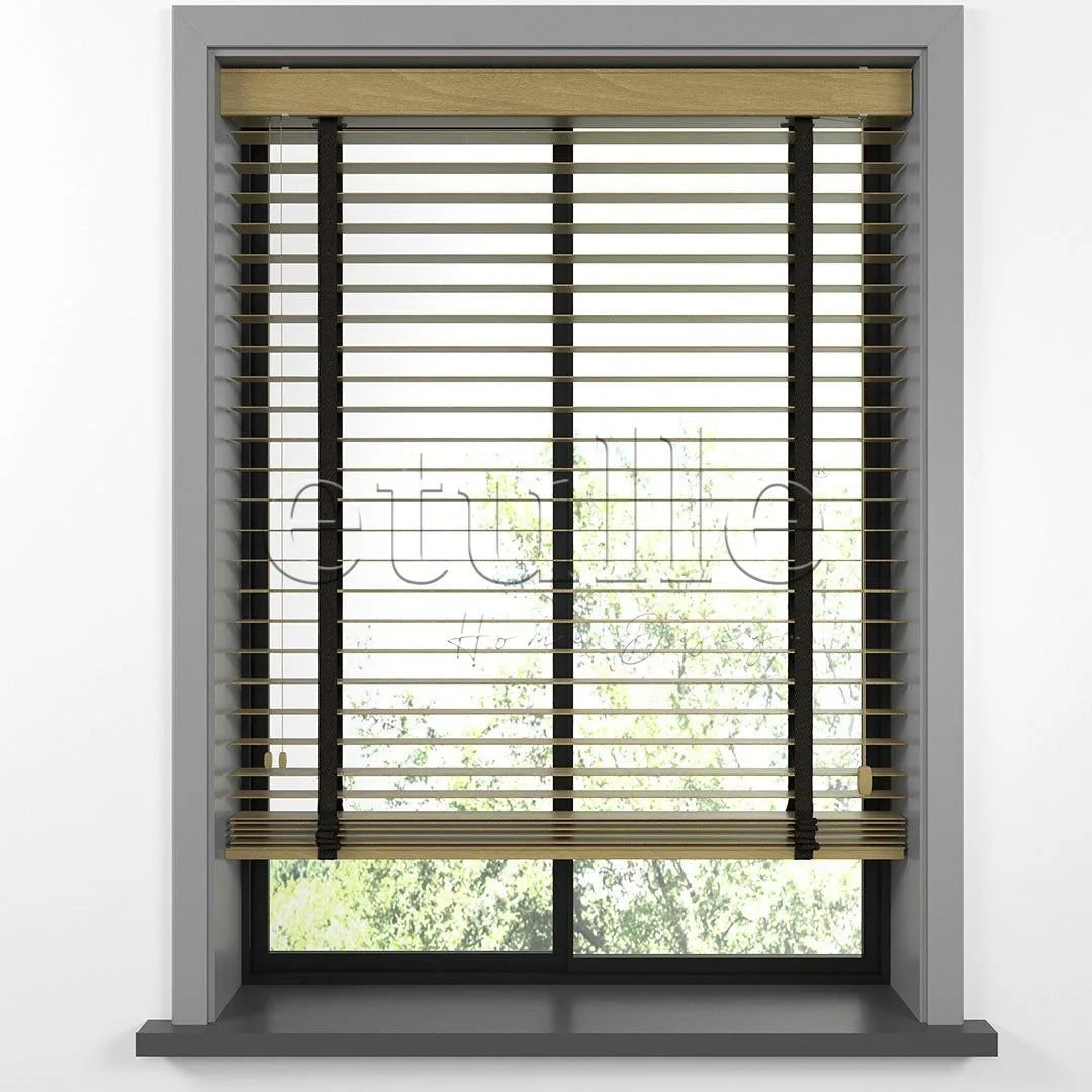 50 MM BASSWOOD Cedar Ahşap Jaluzi