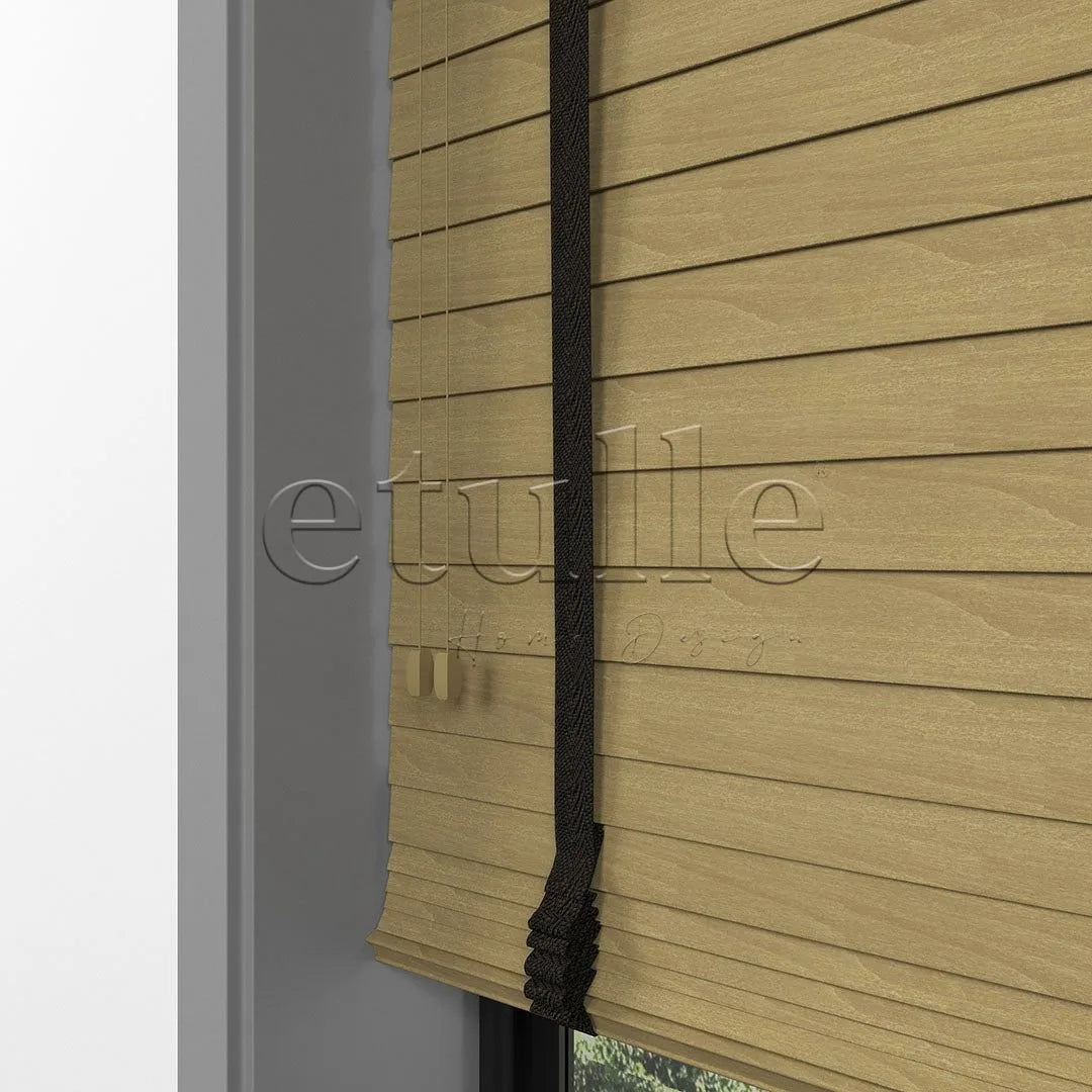 50 MM BASSWOOD Cedar Ahşap Jaluzi